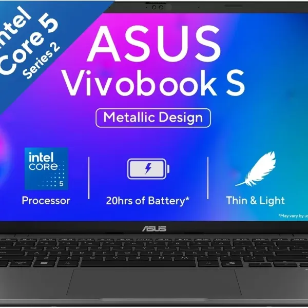 ASUS Vivobook S14 (2025) S3407VA-LY080WS Thin and Light Laptop, Matte Gray