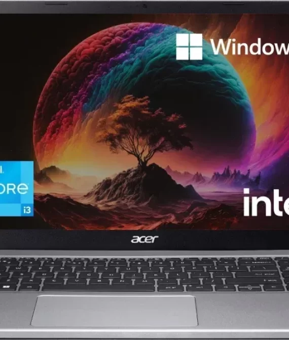 Acer Aspire 3 A315-59 Thin and Light Laptop, Pure Silver