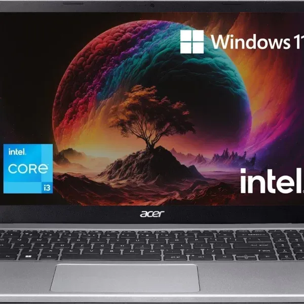 Acer Aspire 3 A315-59 Thin and Light Laptop, Pure Silver