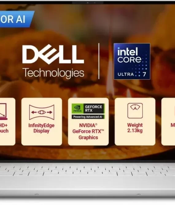 Dell XPS 16 9640 Creator Laptop, Platinum