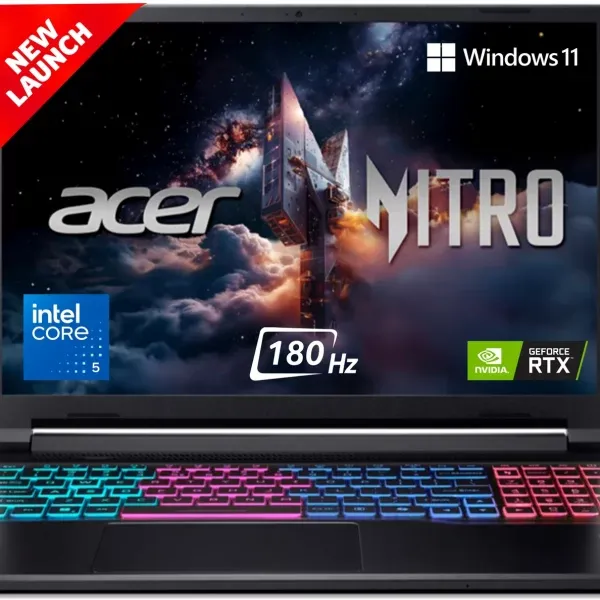 Acer Nitro V 16S ANV16S-71 Gaming Laptop, Obsidian Black