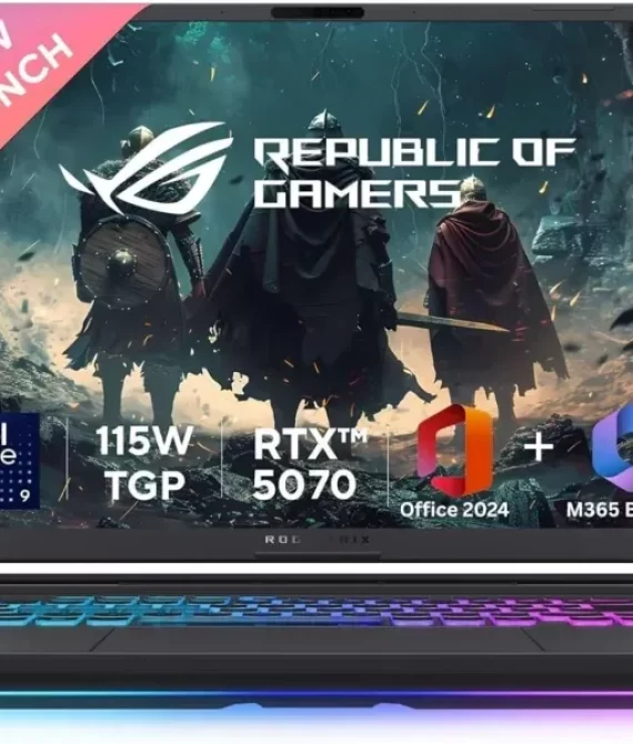 ASUS ROG Strix G16 (2025) G615LW-RV148WS Gaming Laptop, Eclipse Gray