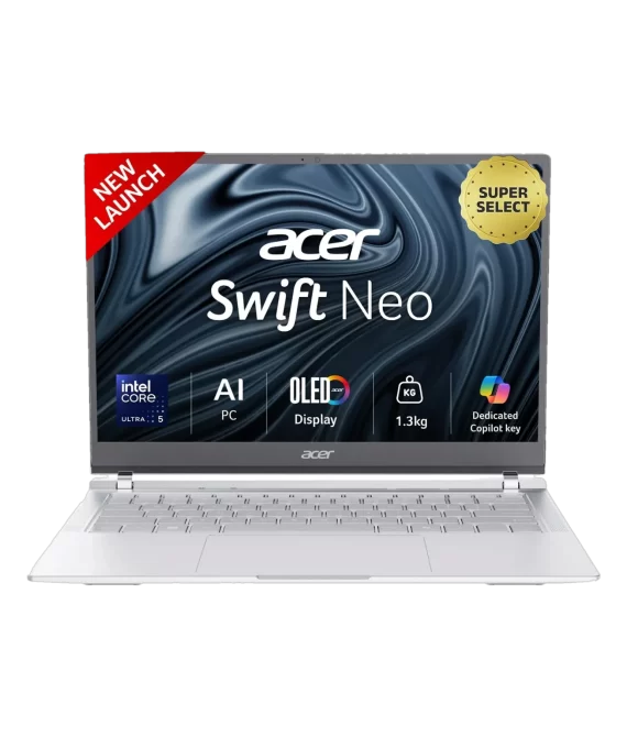 Acer Swift Neo 14 SFN14-54H Thin and Light Laptop, Silver