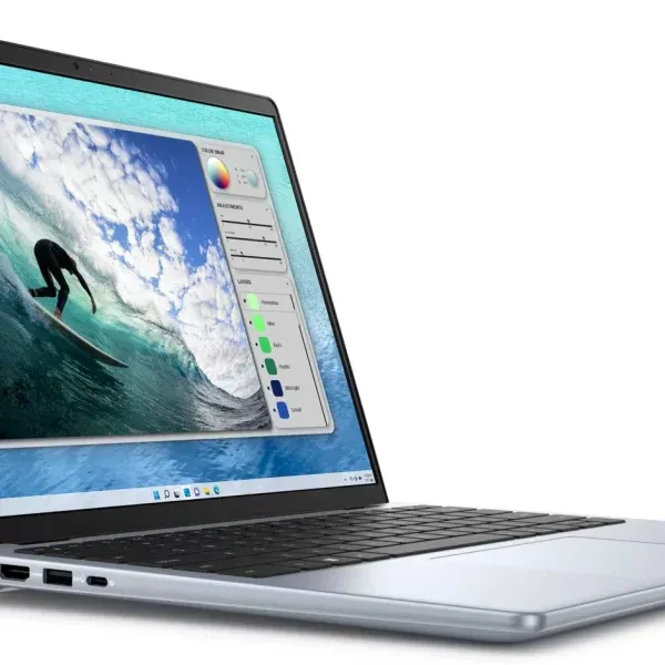 Dell 14 (2025) Thin and Light Laptop, Ice Blue - Image 2