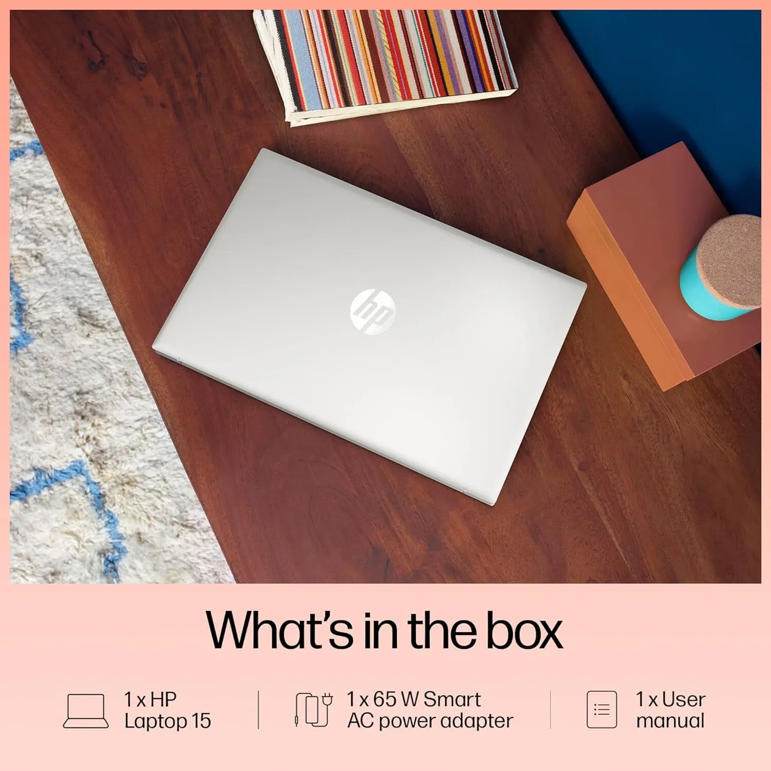 HP 240 G10 Notebook, Silver Grey - Image 2