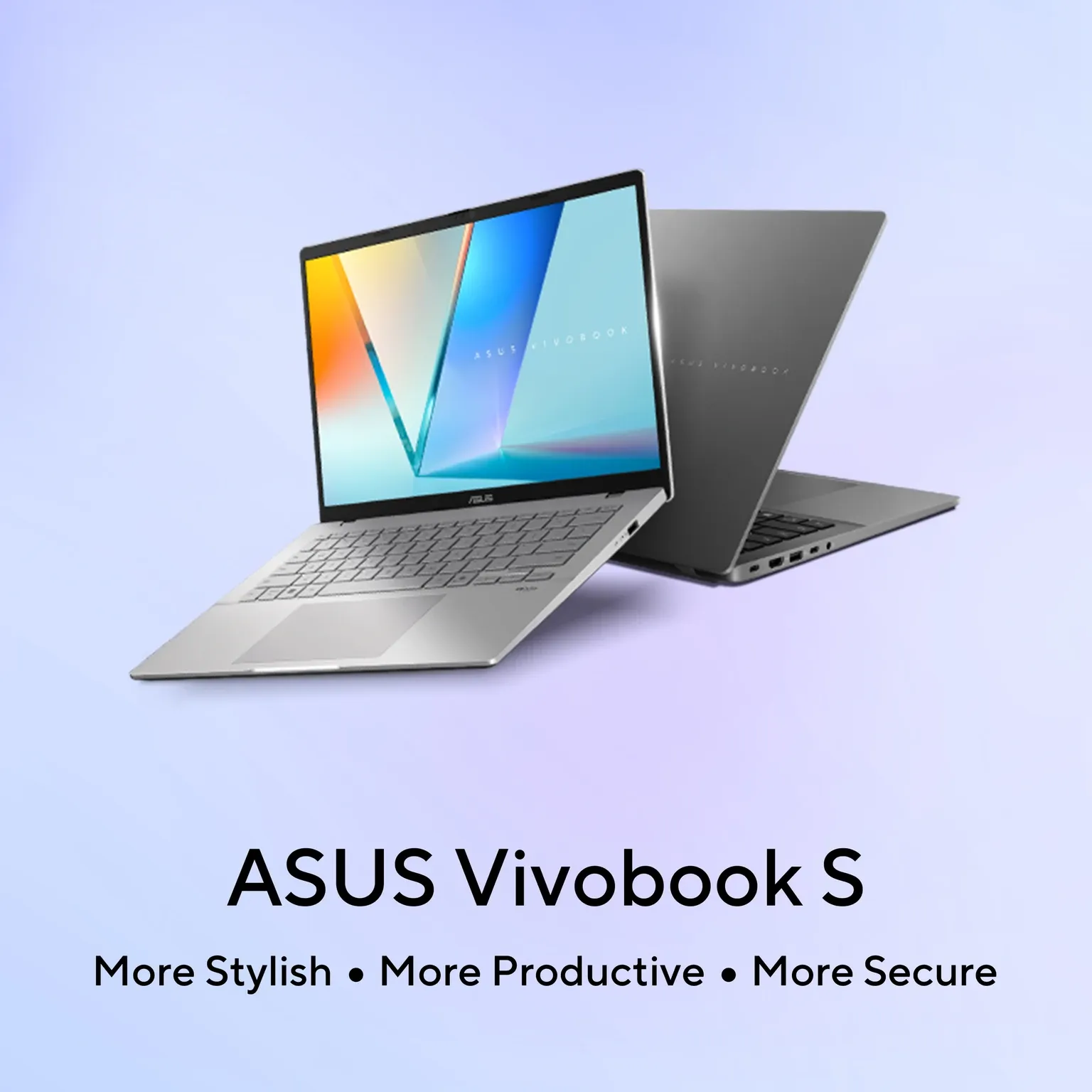 ASUS Vivobook S14 (2025) S3407VA-LY080WS Thin and Light Laptop, Matte Gray - Image 3