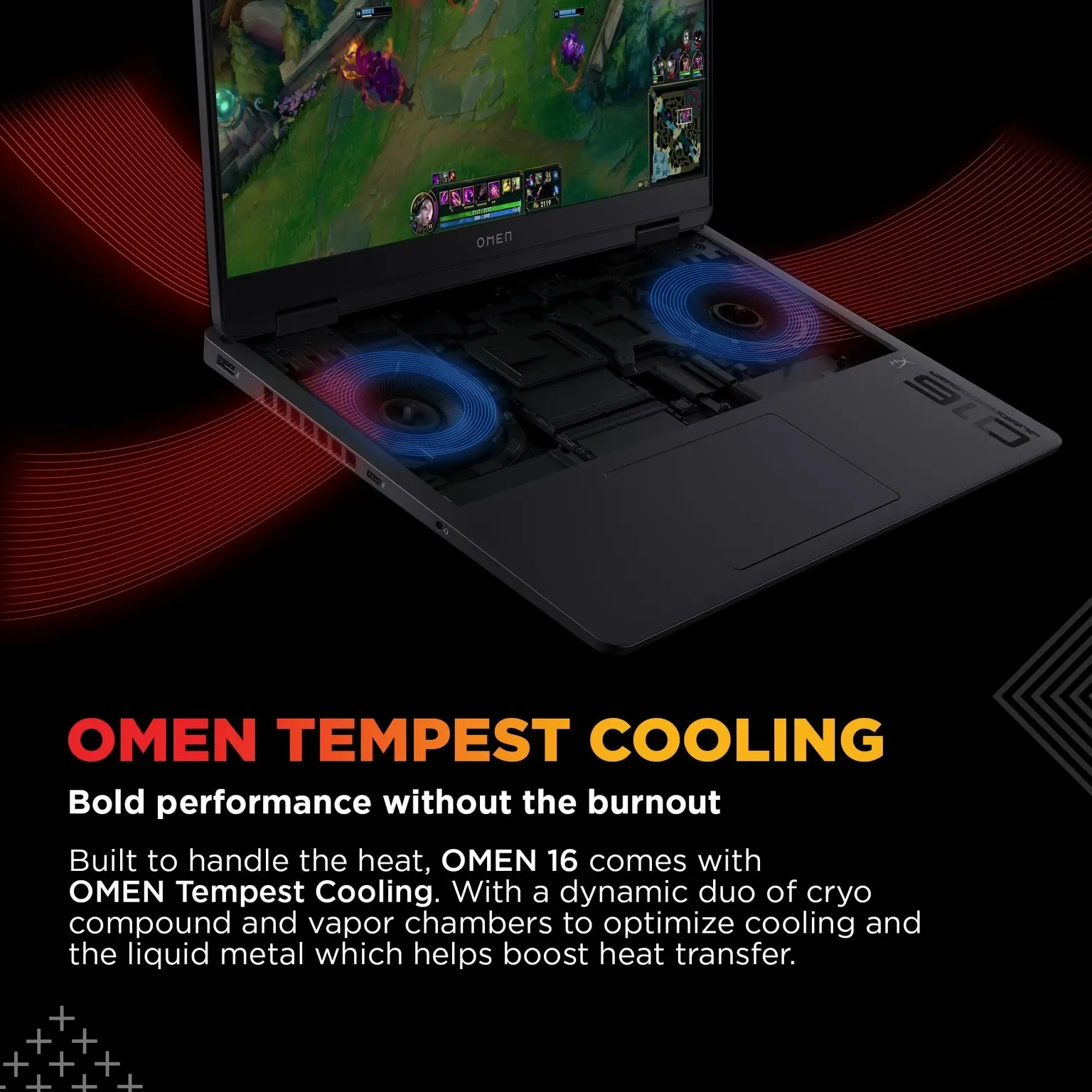 HP OMEN AI 16-ap0165AX Gaming Laptop, Shadow Black - Image 3
