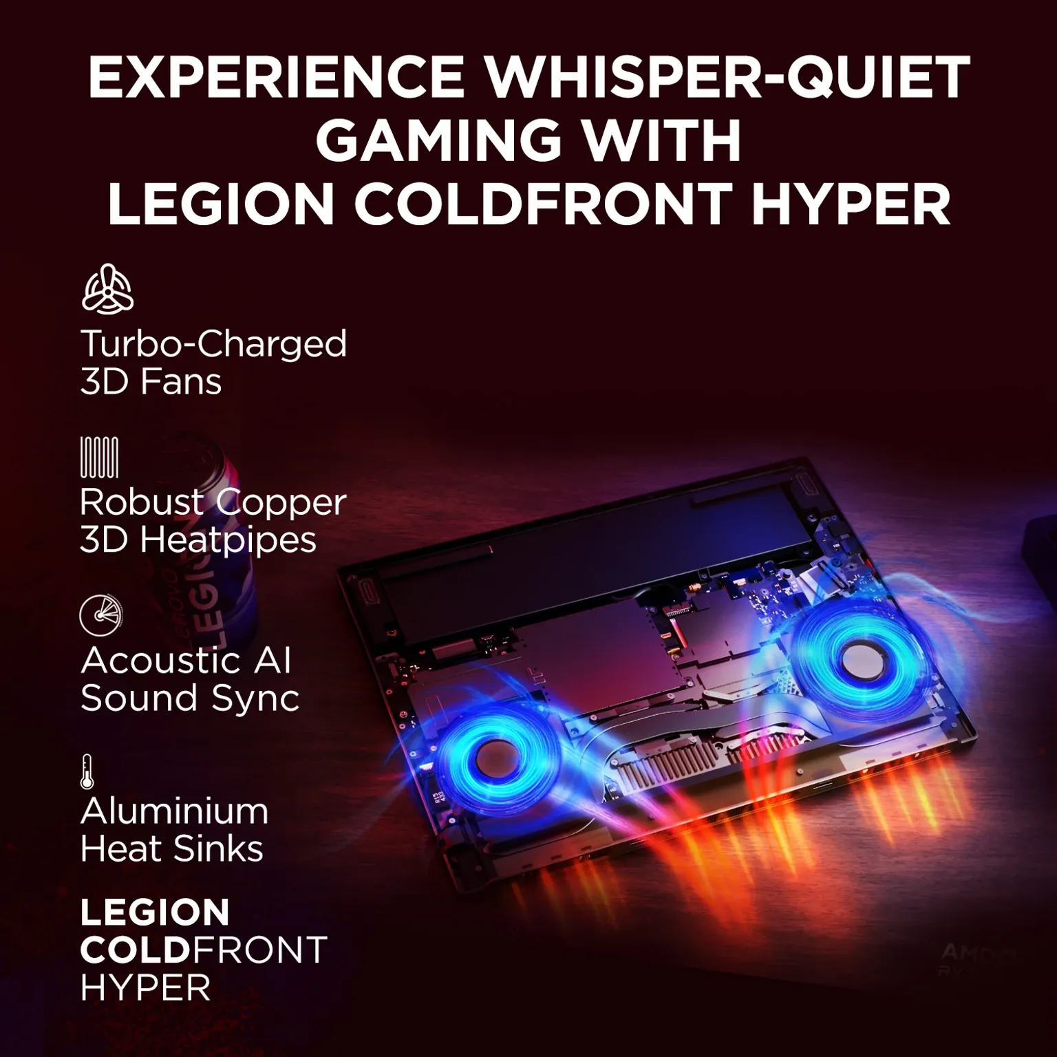 Lenovo Legion 5 15AHP10 (2025) Gaming Laptop, Eclipse Black - Image 3