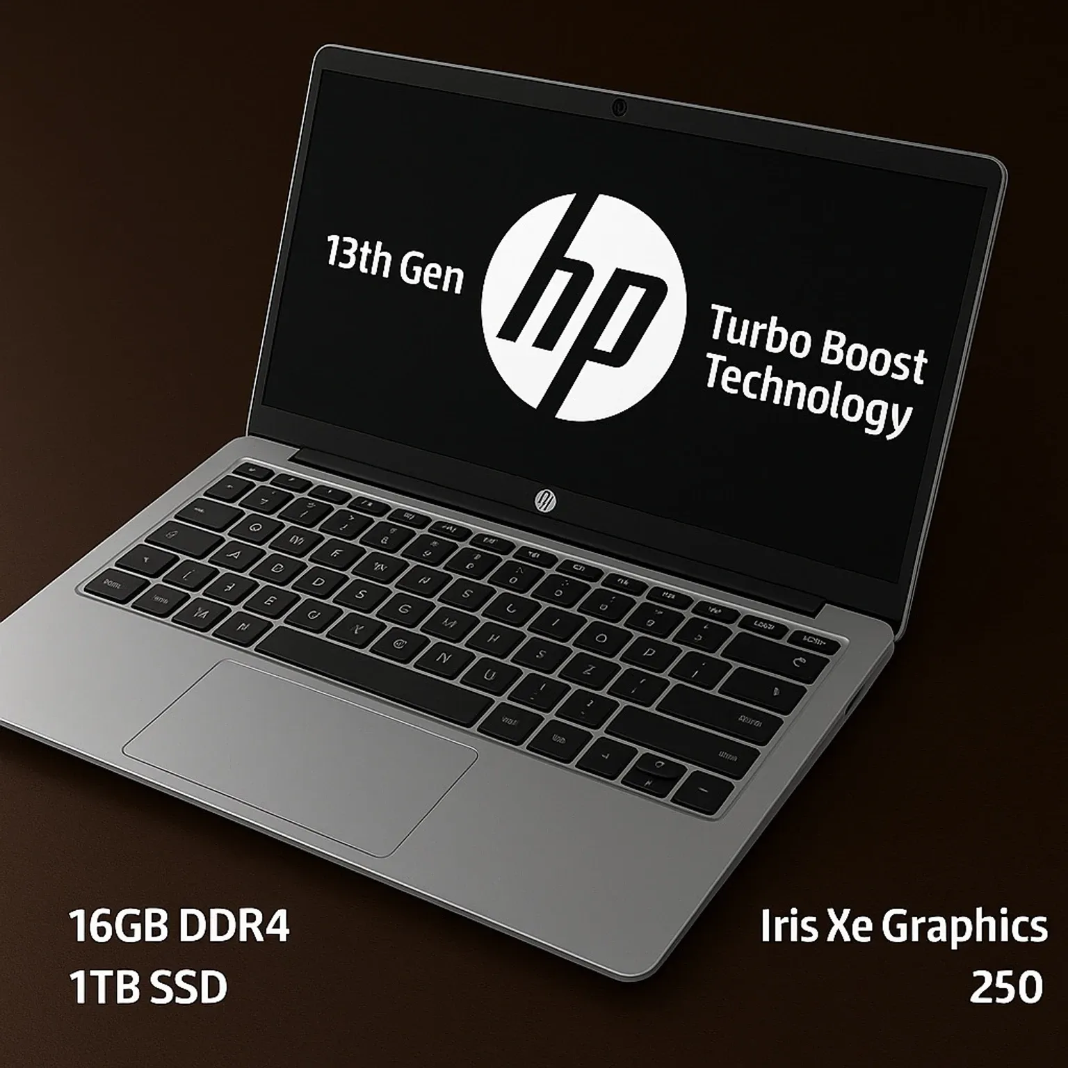 HP 240 G10 Notebook, Silver Grey - Image 3