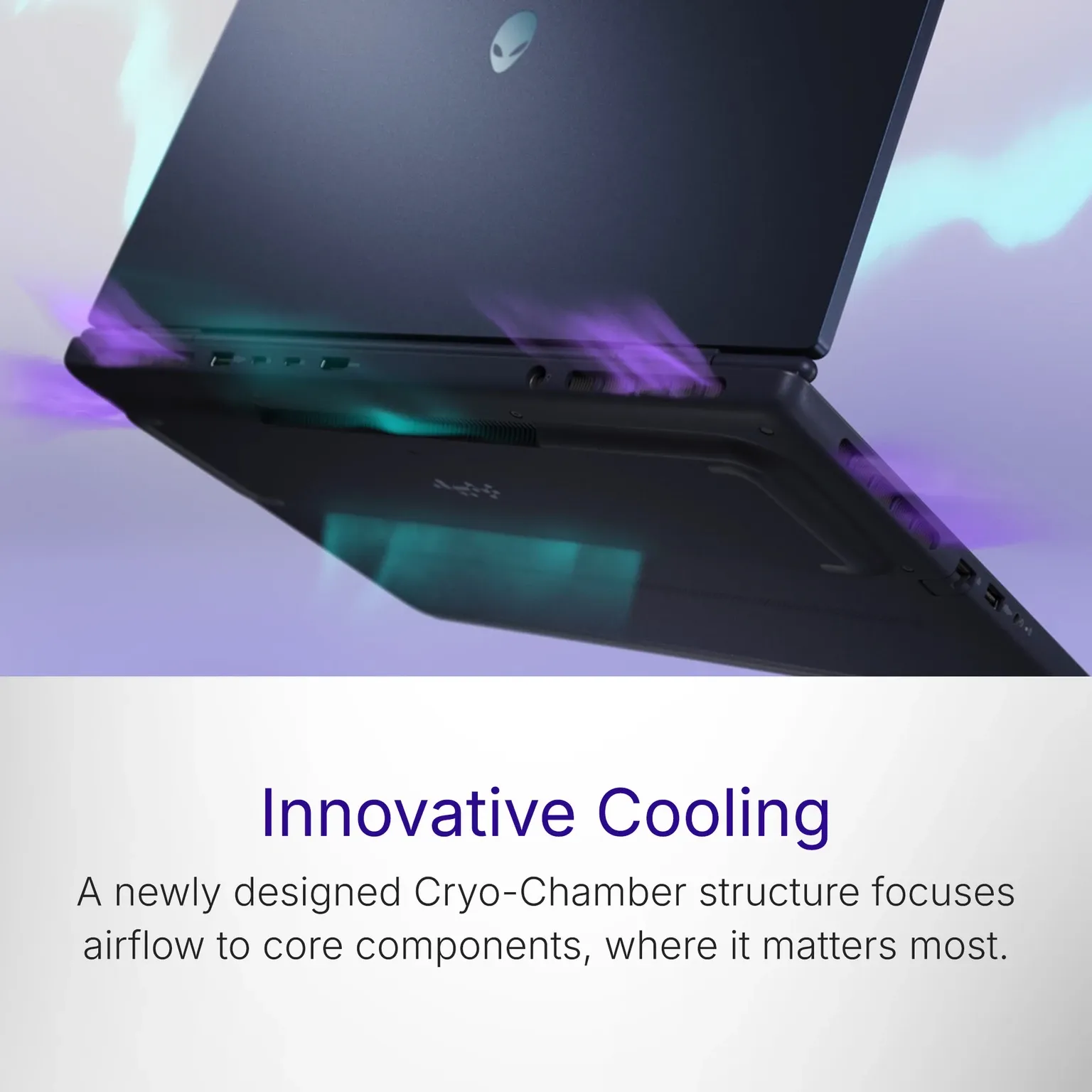 Dell Alienware 16 Aurora OAN1625000901MINO Gaming Laptop, Interstellar Indigo - Image 2