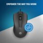 HP 100 Wired Ambidextrous Optical Mouse