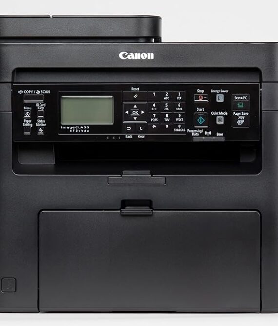 Canon MF244DW Digital Multifunction Laser Printer, Black, Standard