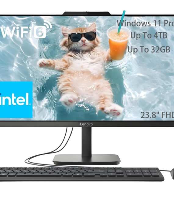 Lenovo 23.8″ FHD All-in-One Desktop