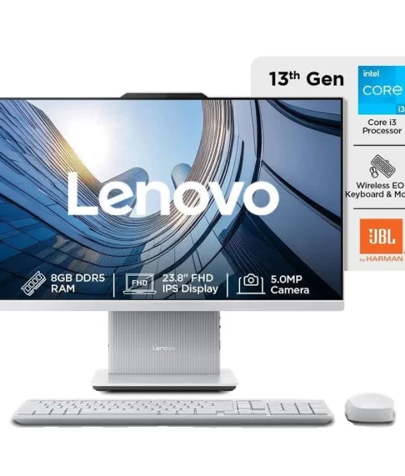 Lenovo IdeaCentre AIO 13th Gen Core i3-1315U 24″ FHD IPS
